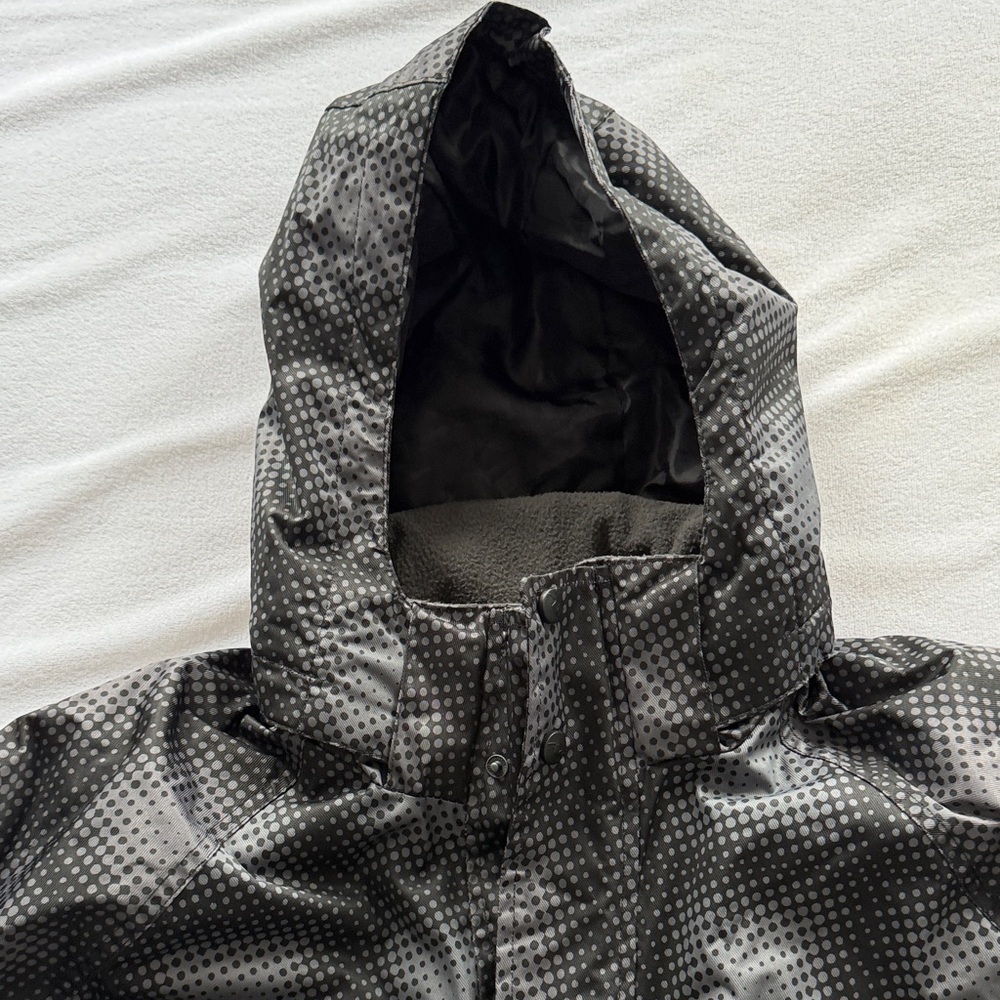 Black and Gray Hooded Jacket - Picture 4 of 8